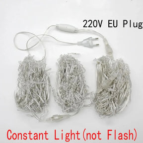 Cortina de Luzes LED Natalinas – Encanto e Magia para sua Casa