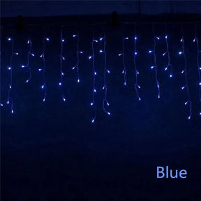 Cortina de Luzes LED Natalinas – Encanto e Magia para sua Casa
