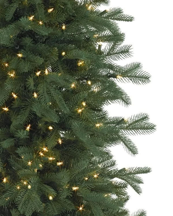 Árvore de Natal Cathedral Fir Slim com Galhos Articulados, Suporte Metálico e Micro LEDs Embutidos 2