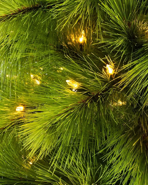 Árvore de Natal Monterey Pine Slim com Galhos Articulados, Suporte Metálico e Micro LEDs Embutidos 4