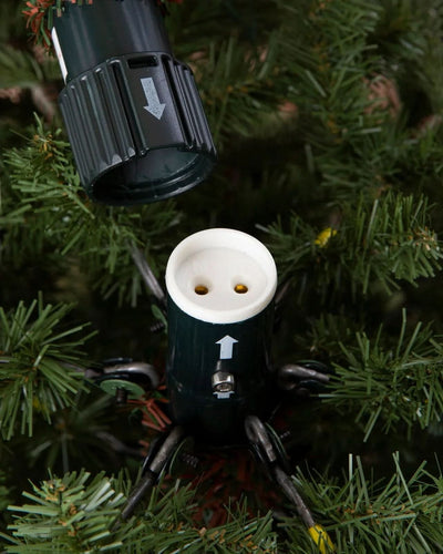 Árvore de Natal Verde Tradicional com Galhos Articulados, Suporte Metálico e Micro LEDs Embutidos 3